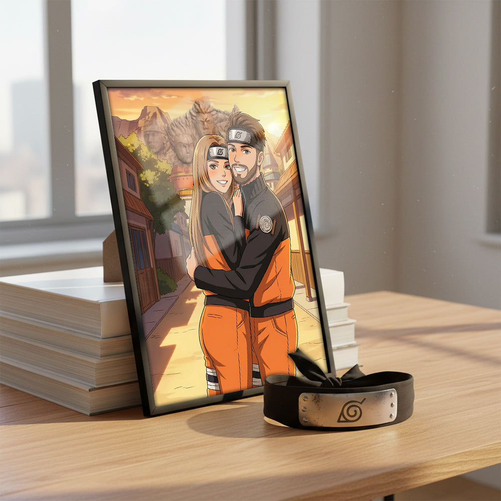 Tablou Personalizat Anime — Stil Naruto Shippuden 🍥
