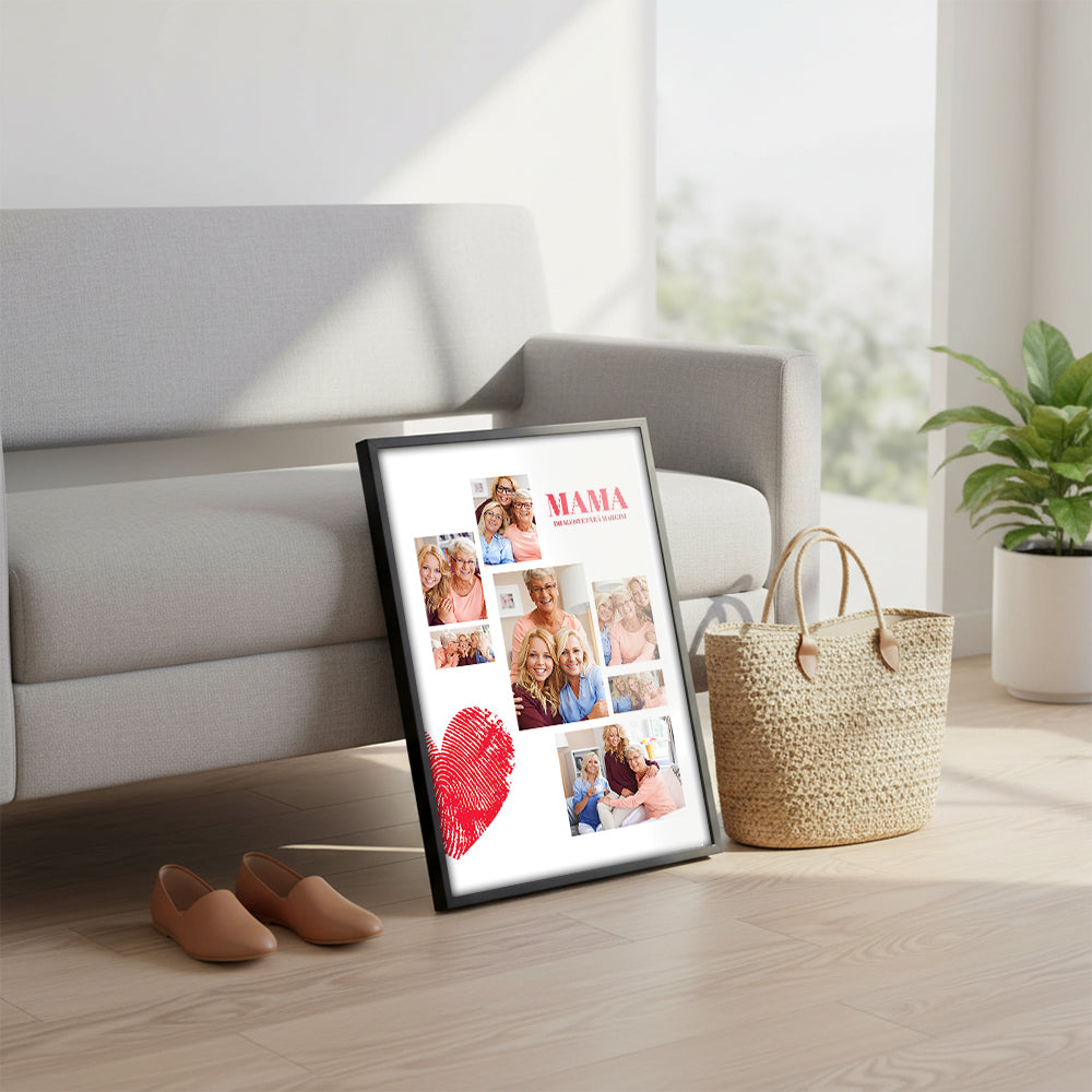 Tablou Colaj Fotografii — „Mama, dragoste fără margini” ❤️