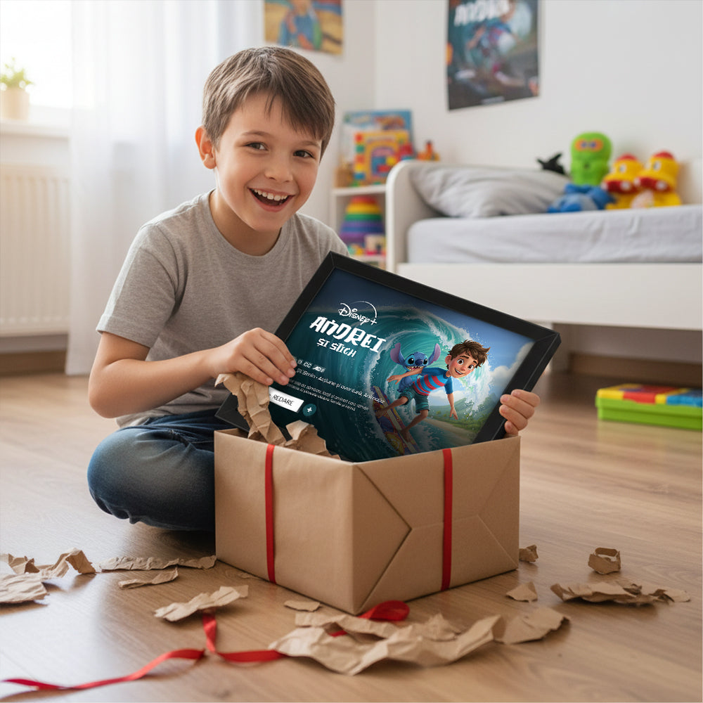 Tablou Disney Personalizat – Transformăm poza ta într-un personaj de film 🎬