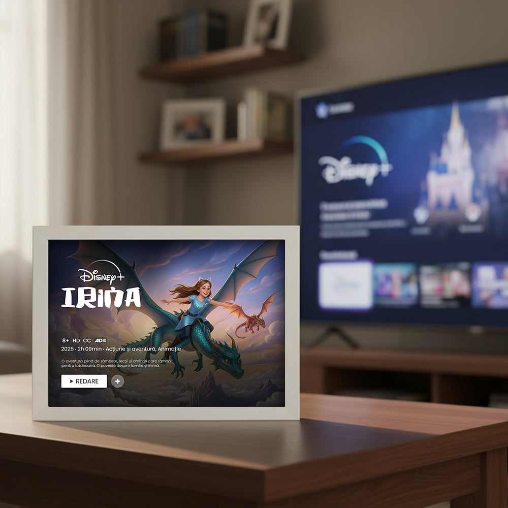 Tablou Disney Personalizat – Transformăm poza ta într-un personaj de film 🎬