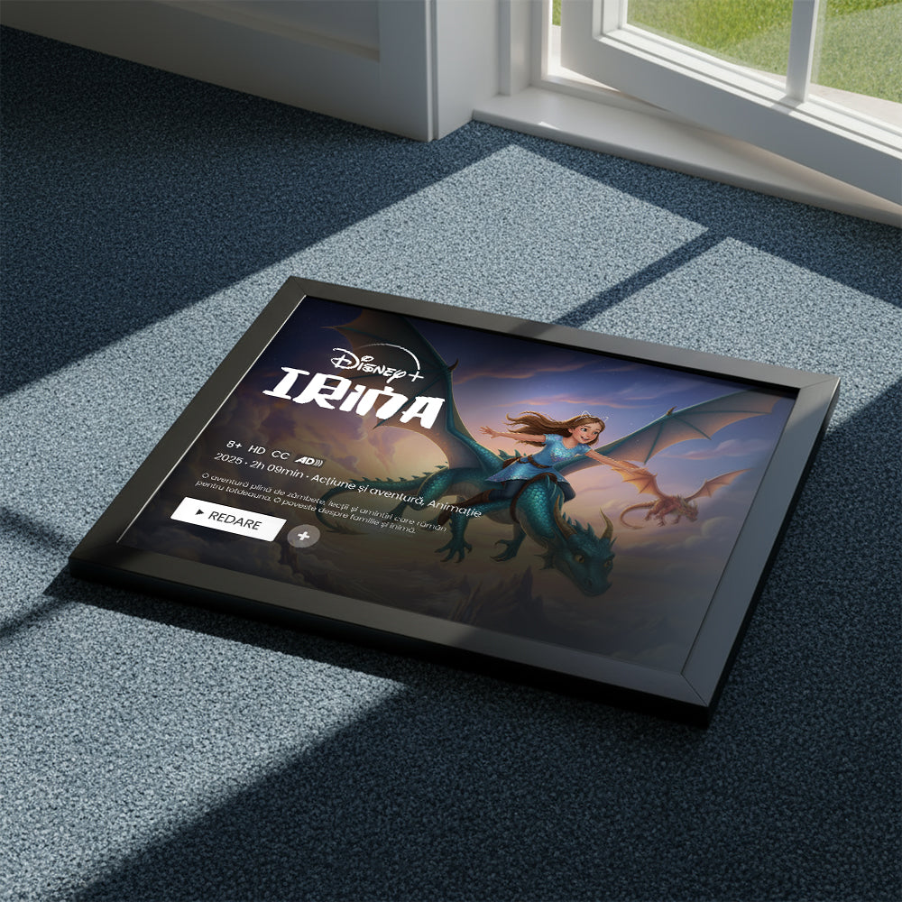 Tablou Disney Personalizat – Transformăm poza ta într-un personaj de film 🎬